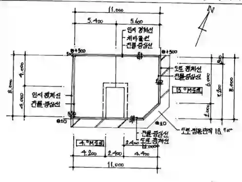 신안빌라2차 배치도 이미지